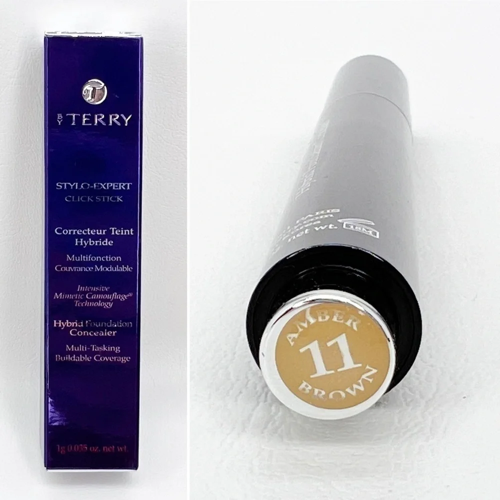 By Terry Concealer Amber Brown 11 Stylo-Expert Click Stick Hybrid New NWT NIP